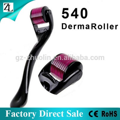 ZL Factory Direct Sale 540 needles Skin Needling Microneedle China Derma Roller